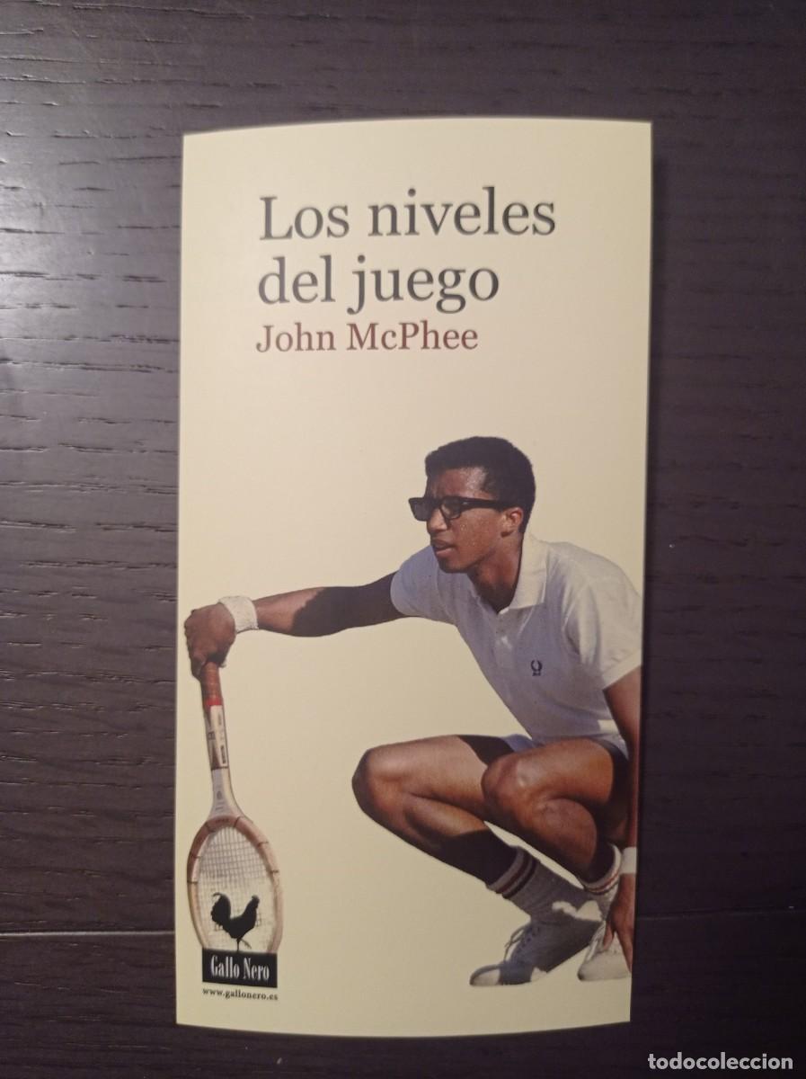 Coleccionismo Marcap&aacute;ginas: MARCAP&Aacute;GINAS. GALLO NERO. JOHN MCPHEE. LOS NIVELES DEL JUEGO