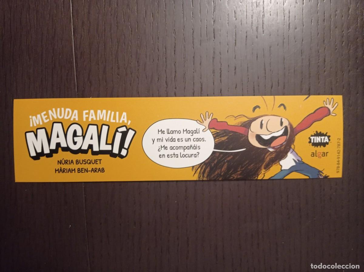 Coleccionismo Marcap&aacute;ginas: MARCAP&Aacute;GINAS. ALGAR. NURIA BUSQUET. &iexcl;MENUDA FAMILIA, MAGAL&Iacute;!