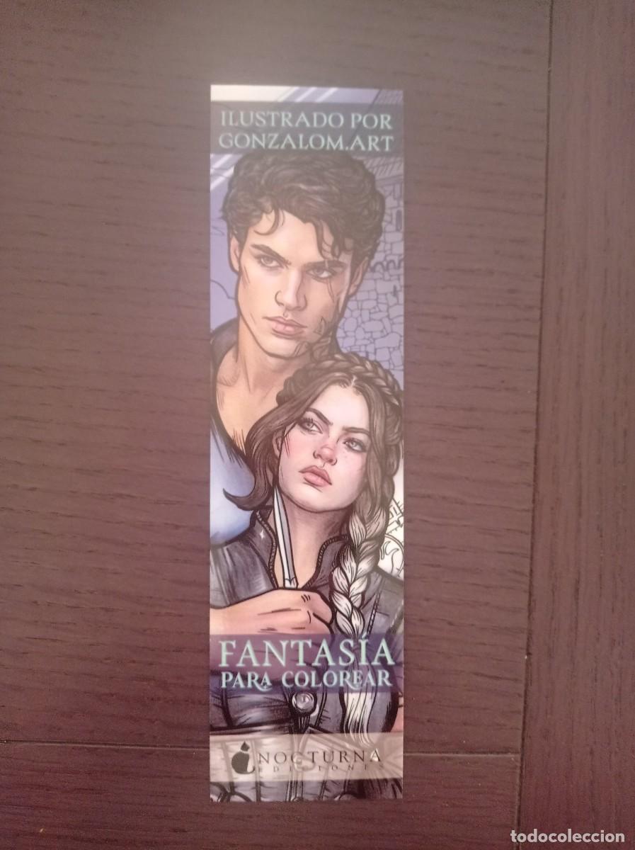 Coleccionismo Marcap&aacute;ginas: MARCAP&Aacute;GINAS. NOCTURNA EDICIONES. GONZALOM.ART. FANTAS&Iacute;A PARA COLOREAR