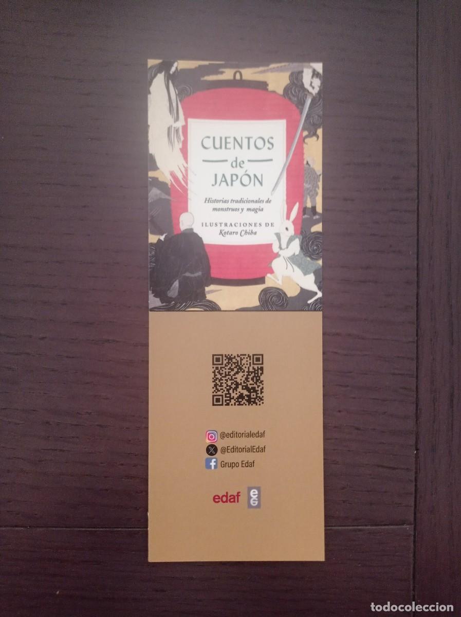 Coleccionismo Marcap&aacute;ginas: MARCAP&Aacute;GINAS. EDITORIAL EDAF. COTARO CHIBA. CUENTOS DE JAP&Oacute;N