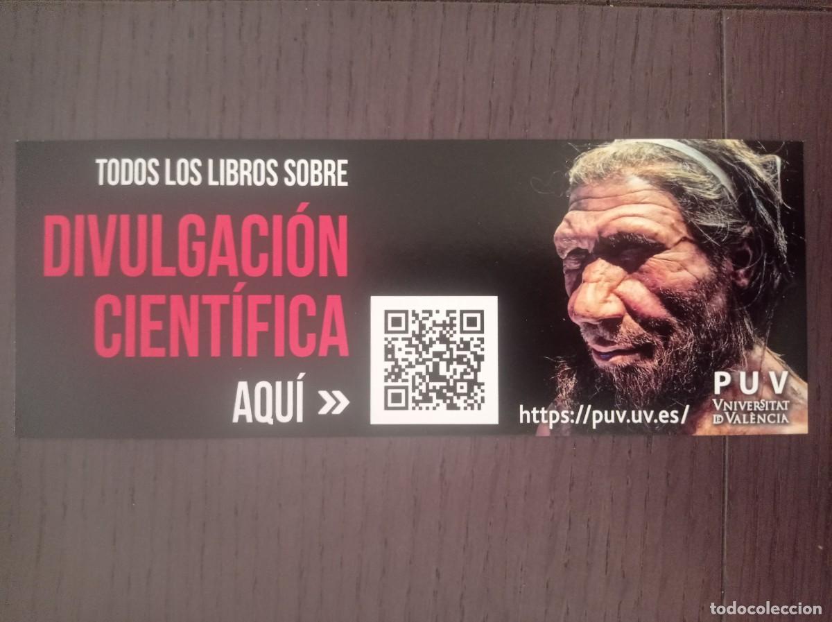 Coleccionismo Marcap&aacute;ginas: MARCAP&Aacute;GINAS. PUV UNIVERSITAT DE VALENCIA. TODOS LOS LIBROS SOBRE DIVULGACI&Oacute;N CIENTIFICA