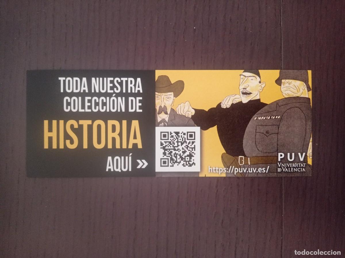 Coleccionismo Marcap&aacute;ginas: MARCAP&Aacute;GINAS. PUV UNIVERSITAT DE VALENCIA. COLECCI&Oacute;N DE HISTORIA