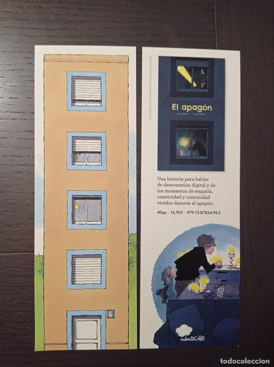 Coleccionismo Marcap&aacute;ginas: MARCAP&Aacute;GINAS. NUBE OCHO. LUIS AMAVISCA. EL APAG&Oacute;N