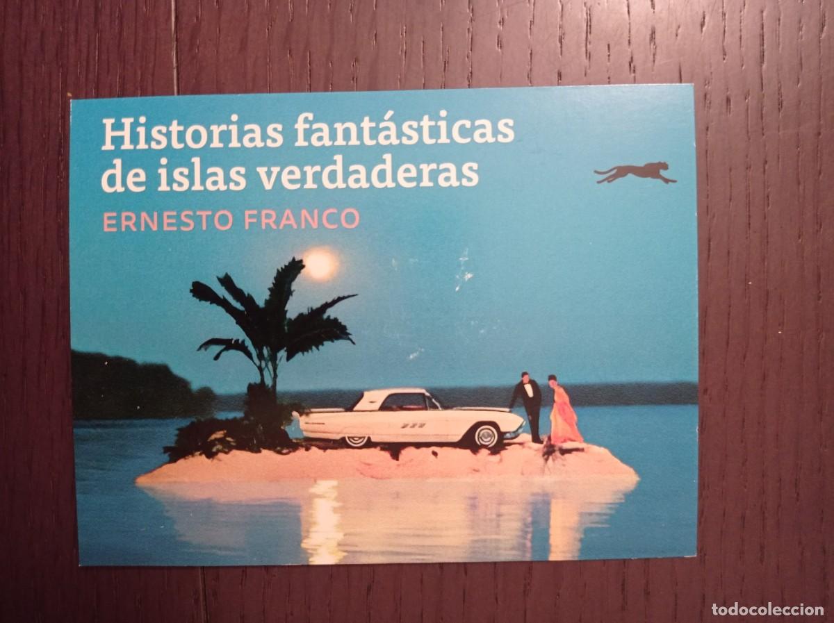 Coleccionismo Marcap&aacute;ginas: MARCAP&Aacute;GINAS. TAMA&Ntilde;O POSTAL. GATOPARDO EDICIONES. ERNESTO FRANCO. HISTORIAS FANT&Aacute;STICAS DE ISLAS VER