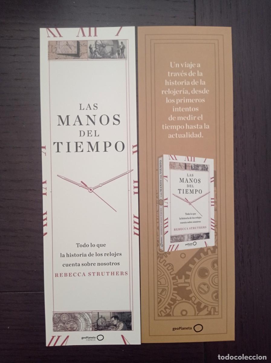 Coleccionismo Marcap&aacute;ginas: MARCAP&Aacute;GINAS. GEO PLANETA. REBECCA STRUTHERS. LAS MANOS DEL TIEMPO
