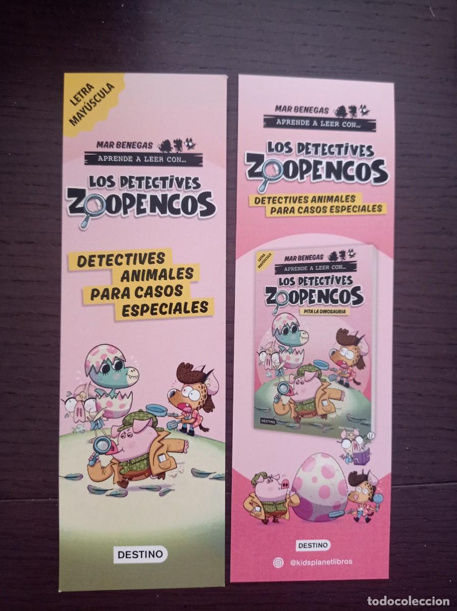 Coleccionismo Marcap&aacute;ginas: MARCAP&Aacute;GINAS. DESTINO. MAR BENEGAS. LOS DETECTIVES ZOOPENCOS