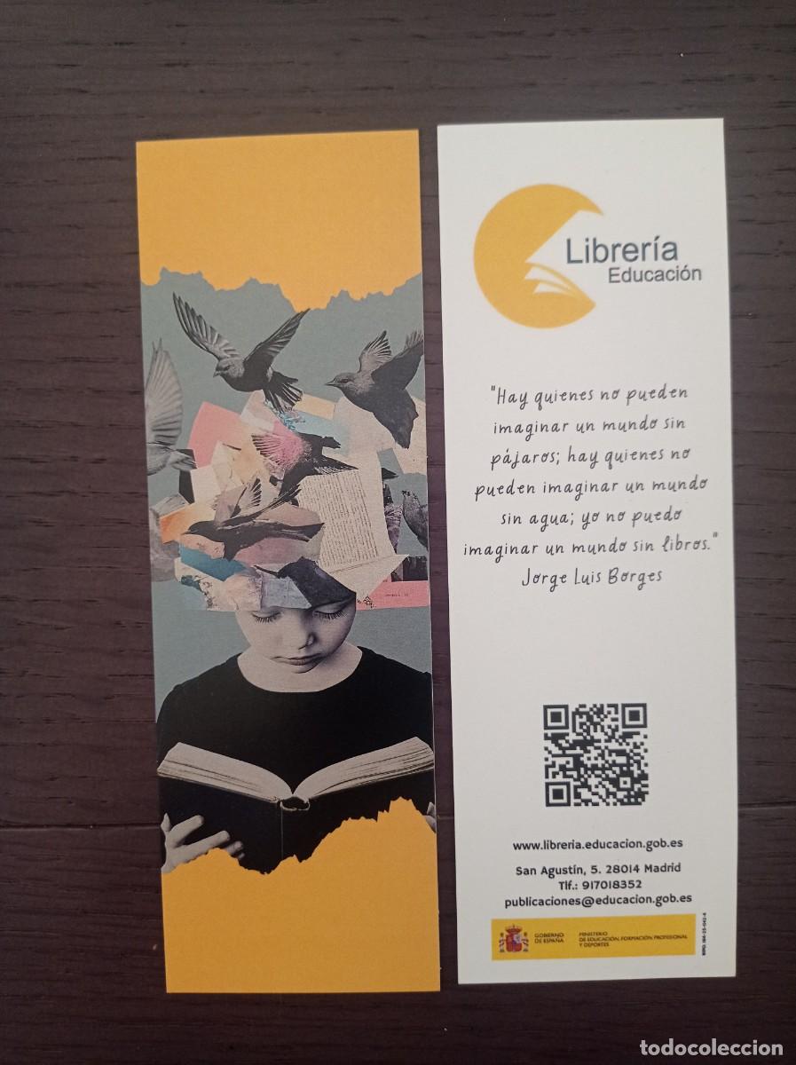 Coleccionismo Marcap&aacute;ginas: MARCAP&Aacute;GINAS. LIBRER&Iacute;A EDUCACI&Oacute;N