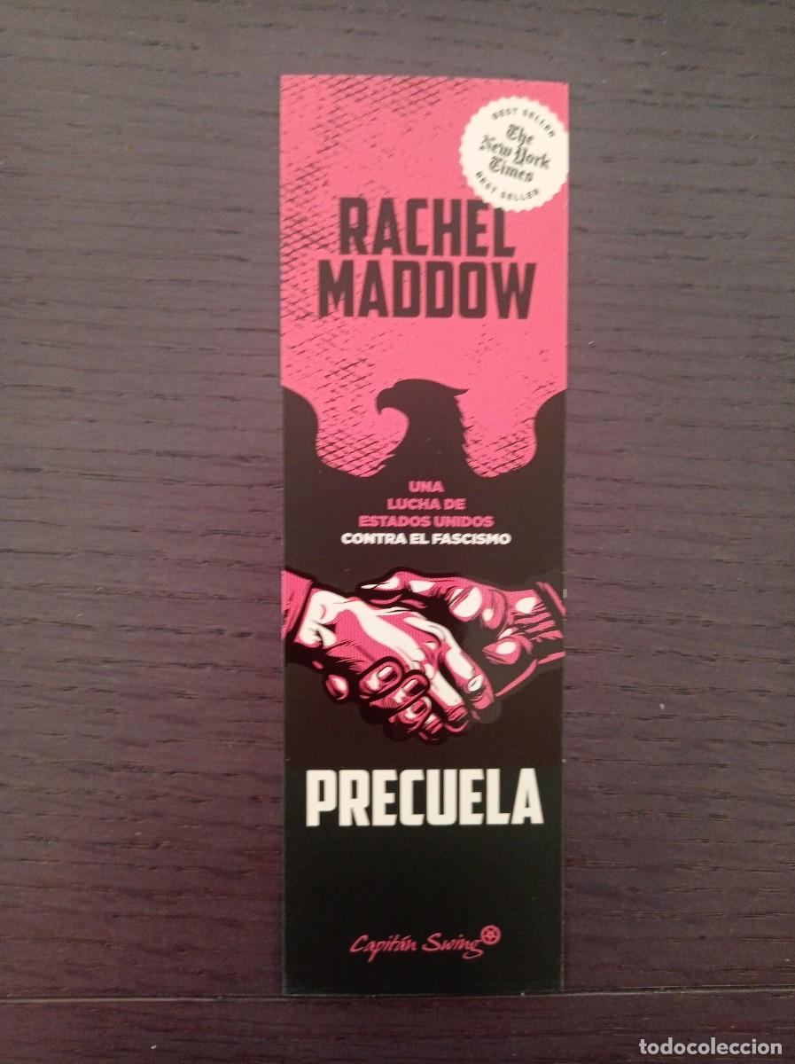 Coleccionismo Marcap&aacute;ginas: MARCAP&Aacute;GINAS. CAPIT&Aacute;N SWING. RACHEL MADDOW. PRECUELA