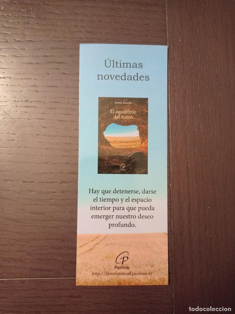Coleccionismo marcap&aacute;ginas: MARCAP&Aacute;GINAS. EDICIONES PAULINAS. ERMES RANCHI. EL EQUILIBRIO DEL SURCO - Foto 1