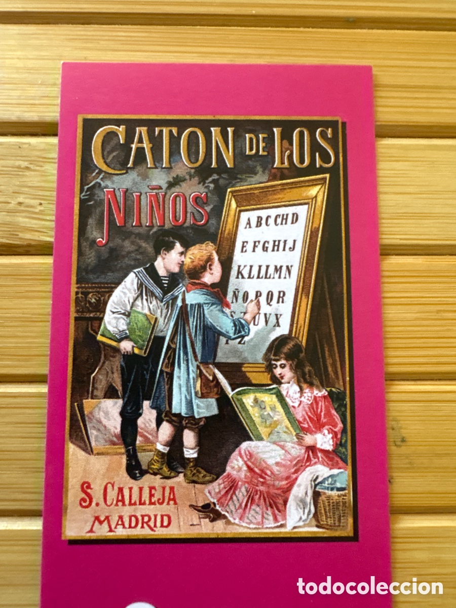 Collezionismo Segnalibri: Marcap&aacute;ginas Cat&oacute;n de los ni&ntilde;os. Oficina Espa&ntilde;ola de patentes y marcas. ASM