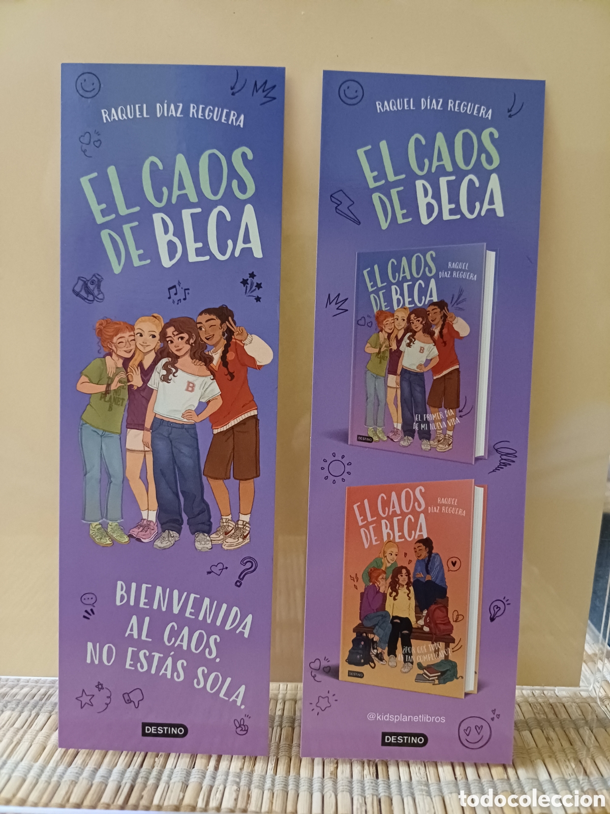 Coleccionismo Marcap&aacute;ginas: Marcap&aacute;ginas El caos de Rebeca
