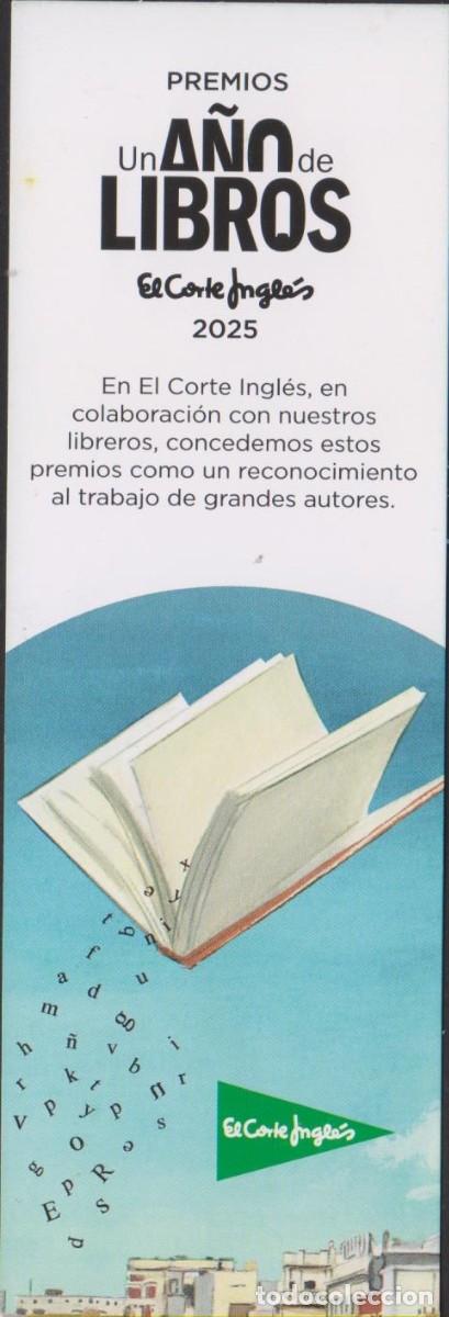 Coleccionismo Marcap&aacute;ginas: marcap&aacute;ginas EL CORTE INGLES 2025 bookmark point book marcador marca pagina punto libro SOY.YO
