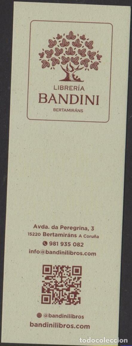 Coleccionismo Marcap&aacute;ginas: marcap&aacute;gina LIBRERIA BANDINI bookmark point book marcador marca pagina punto libro SOY.YO