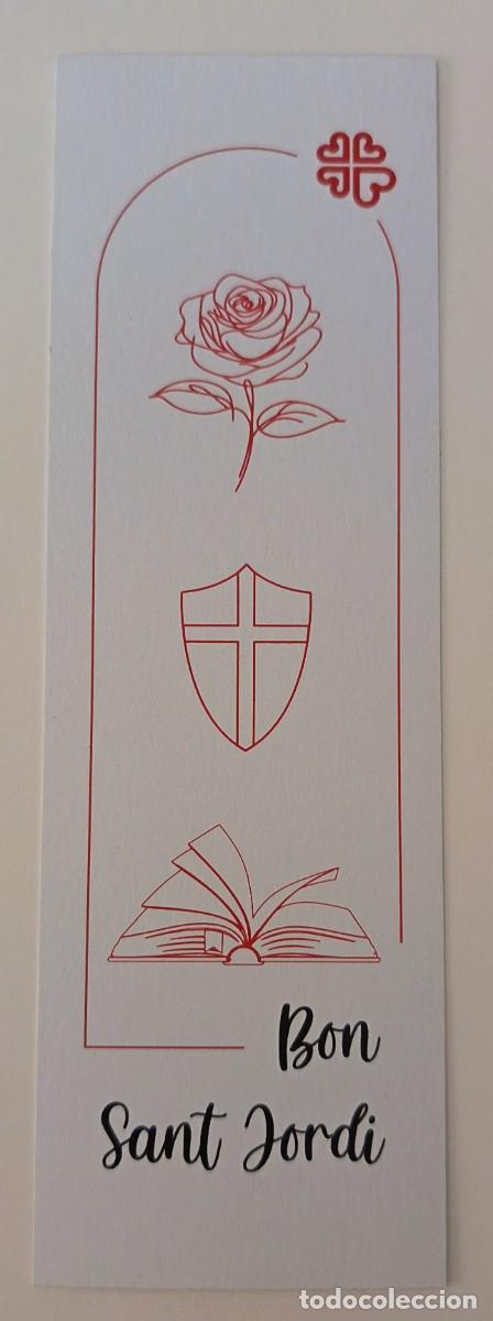 Coleccionismo Marcap&aacute;ginas: Marcapaginas. Punto de libro. Caritas Bon Sant Jordi.