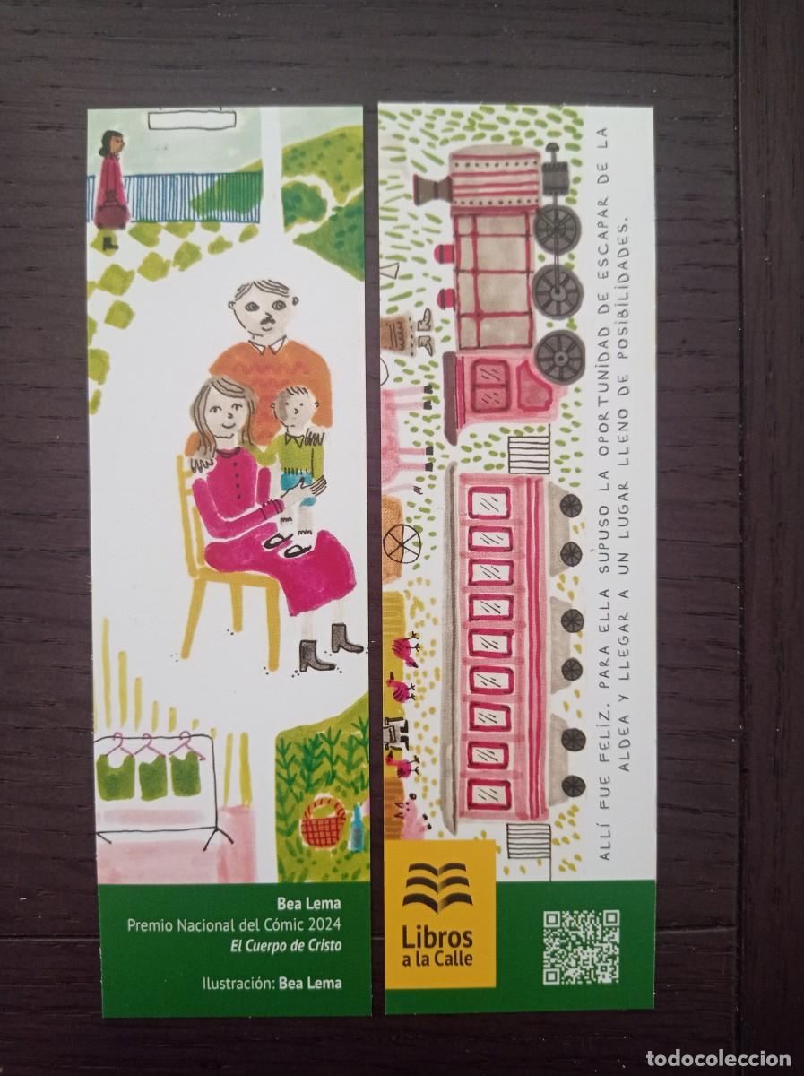 Coleccionismo Marcap&aacute;ginas: MARCAP&Aacute;GINAS. LIBROS A LA CALLE. BEA LEMA. EL CUERPO DE CRISTO