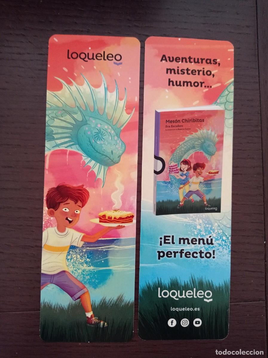 Coleccionismo Marcap&aacute;ginas: MARCAP&Aacute;GINAS. LOQUELEO. EVA ESCUDERO. MES&Oacute;N CHIRIBITAS