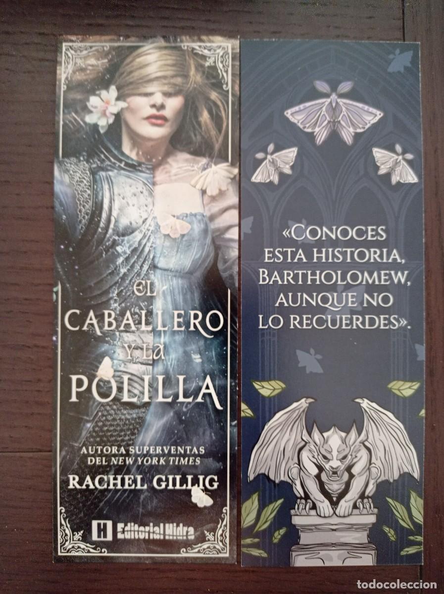 Coleccionismo Marcap&aacute;ginas: MARCAP&Aacute;GINAS. EDITORIAL HIDRA. RACHEL GILLIG. EL CABALLERO Y LA POLILLA