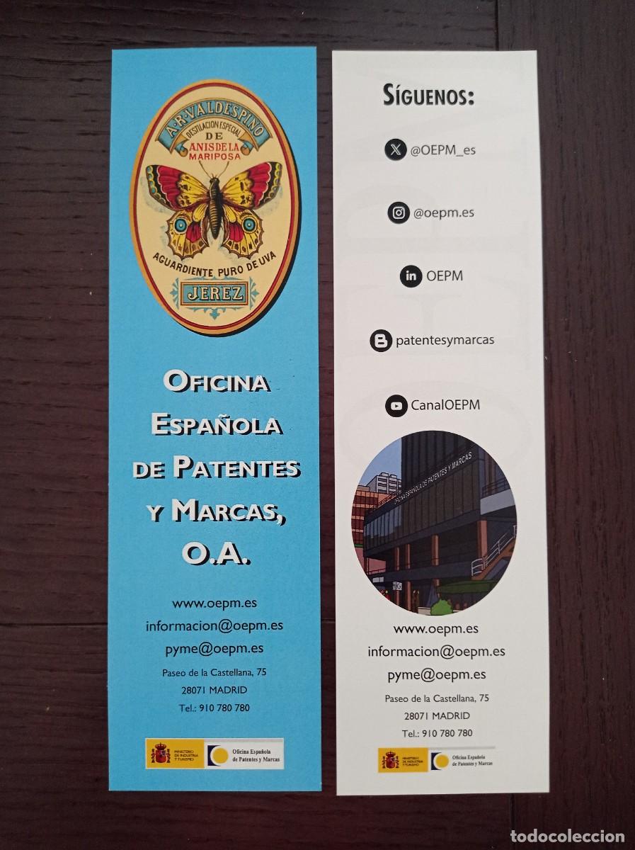 Coleccionismo Marcap&aacute;ginas: MARCAP&Aacute;GINAS. OFICINA ESPA&Ntilde;OLA DE PATENTES Y MARCAS O.A.