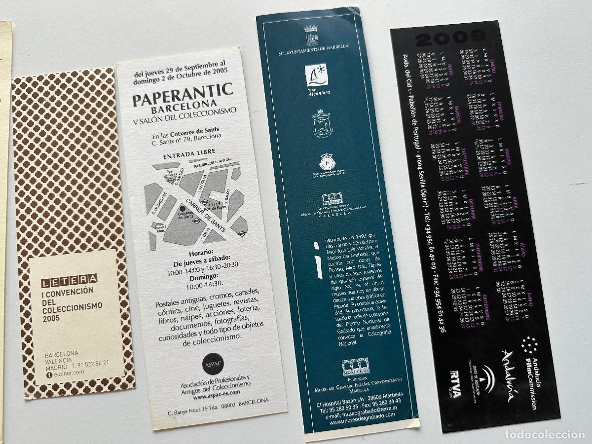 Coleccionismo marcap&aacute;ginas: 6 MARCAPAGINAS DIFERENTES TEMAS - Foto 6