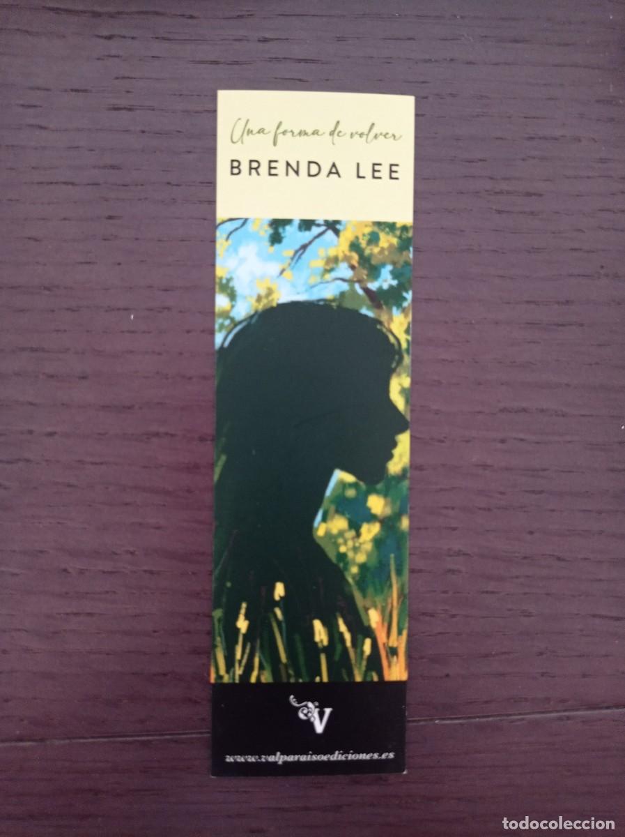 Coleccionismo Marcap&aacute;ginas: MARCAP&Aacute;GINAS. VALPARA&Iacute;SO EDICIONES. BRENDA LEE. UNA FORMA DE VOLVER