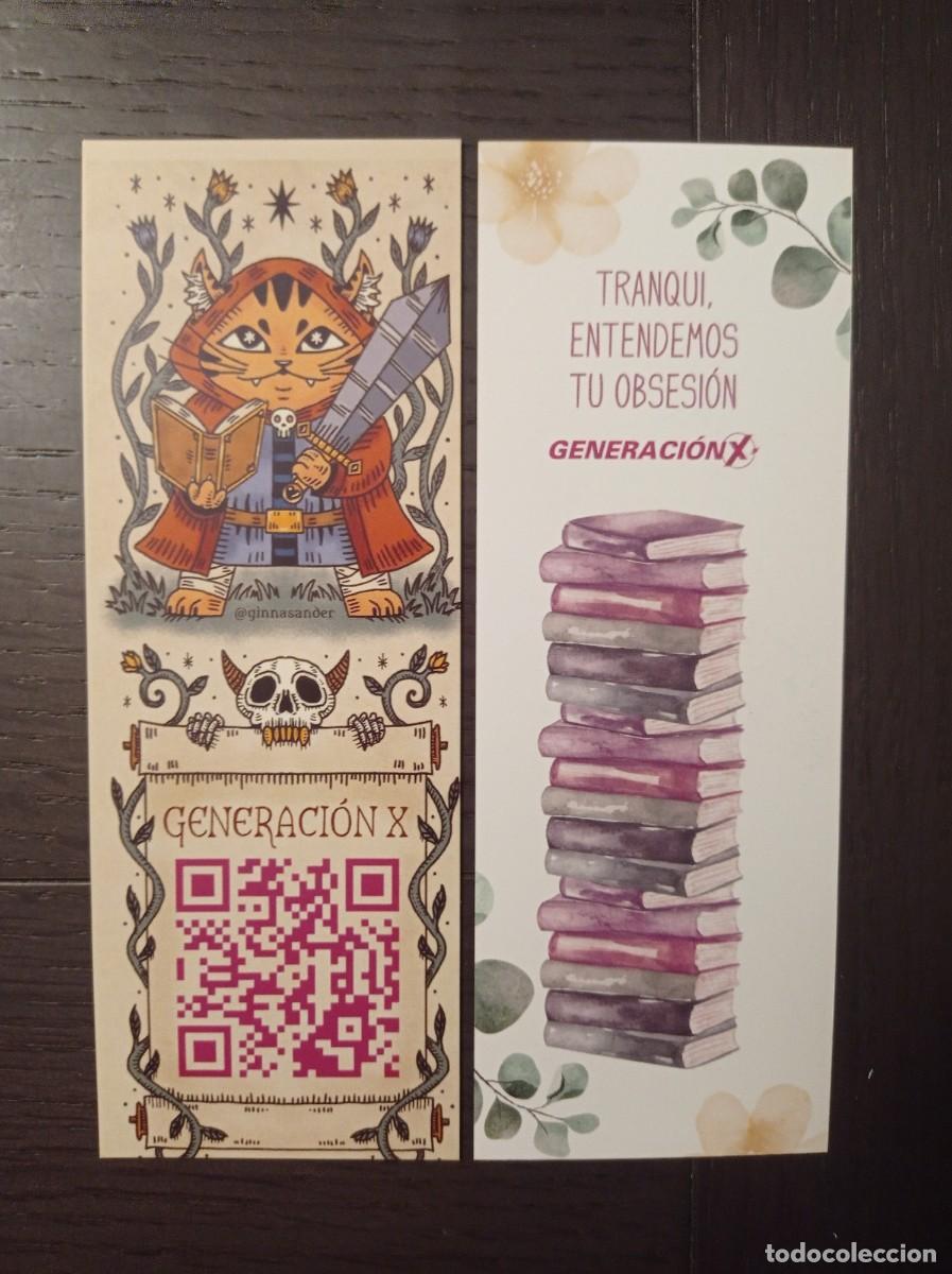 Coleccionismo Marcap&aacute;ginas: MARCAP&Aacute;GINAS. GENERACI&Oacute;N X. GATO