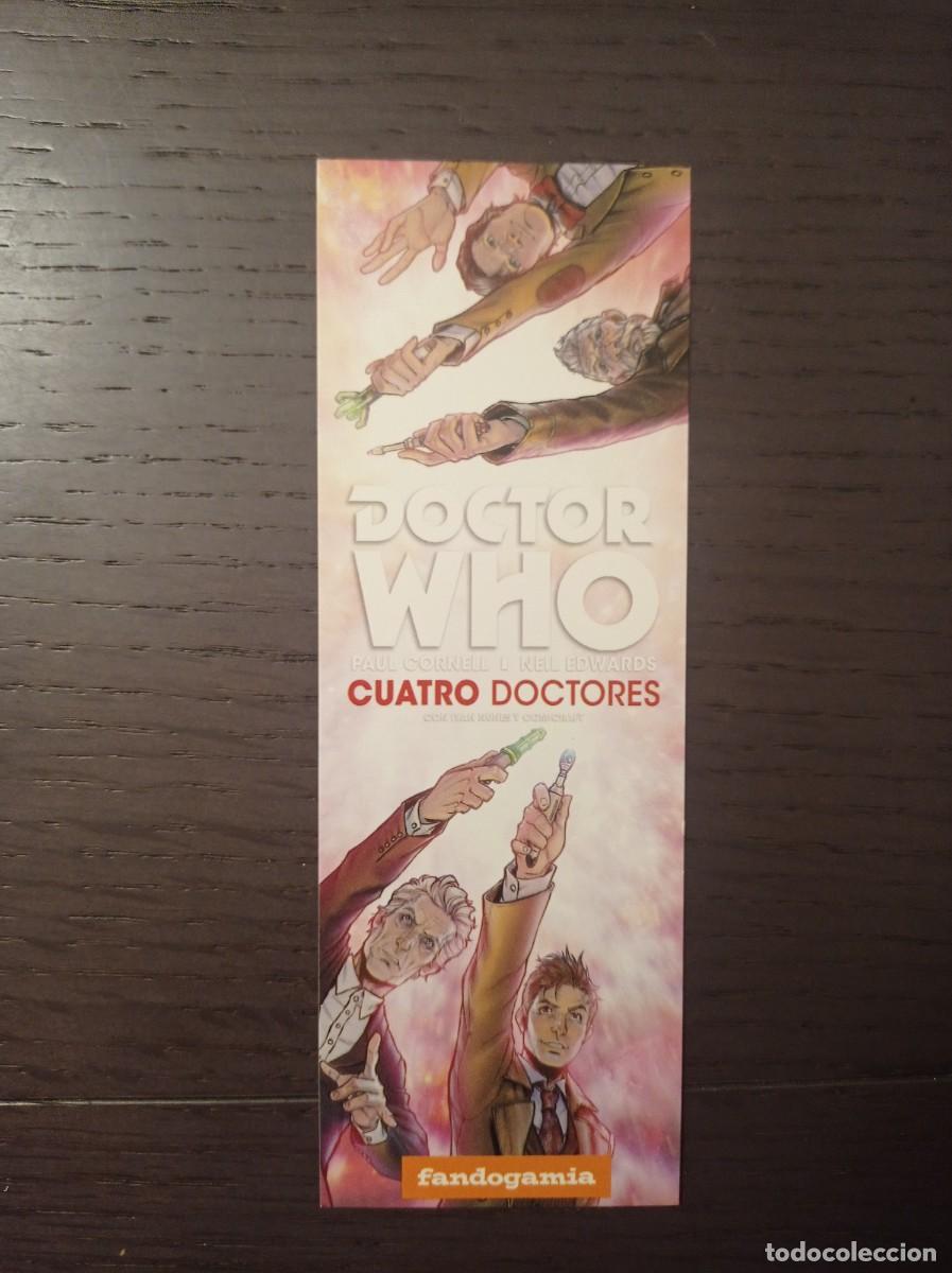 Coleccionismo Marcap&aacute;ginas: MARCAP&Aacute;GINAS. FANDOGAMIA. DOCTOR WHO. CUATRO DOCTORES