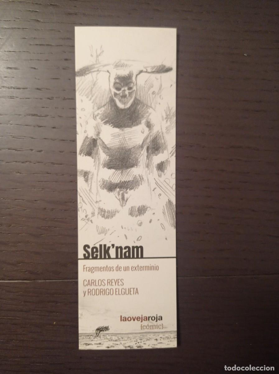 Coleccionismo Marcap&aacute;ginas: MARCAP&Aacute;GINAS. LA OVEJA ROJA COMIC. CARLOS REYES. SELK'NAM
