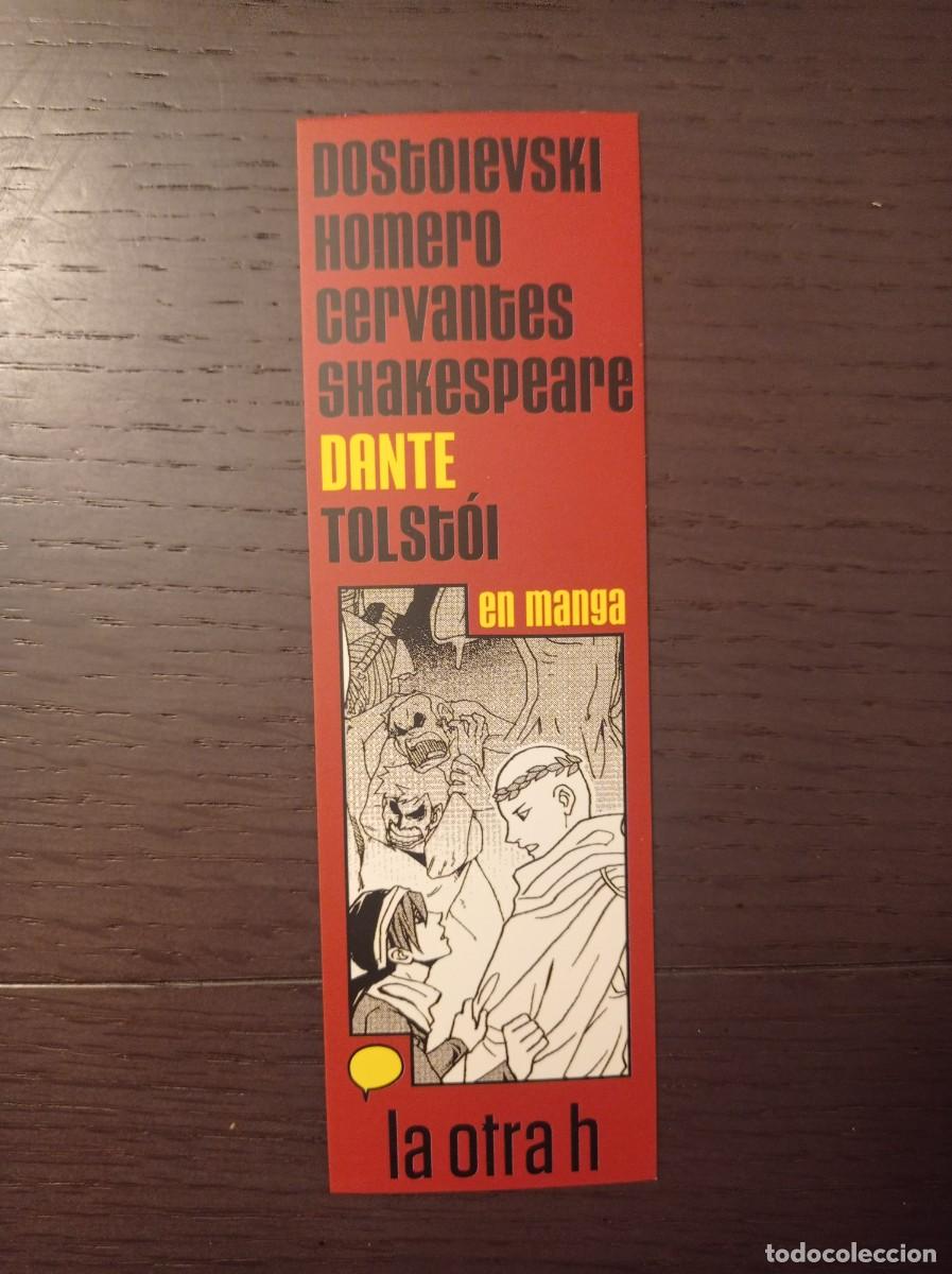 Coleccionismo Marcap&aacute;ginas: MARCAP&Aacute;GINAS. LA OTRA H. DANTE EN MANGA