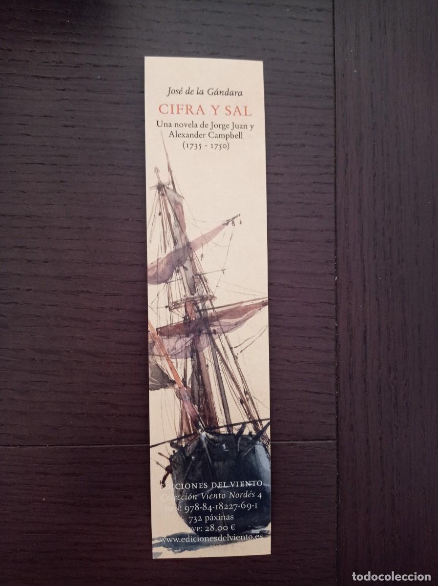 Coleccionismo Marcap&aacute;ginas: MARCAP&Aacute;GINAS. EDICIONES DEL VIENTO. JOS&Eacute; DE LA G&Aacute;NDARA. CIFRA Y SAL