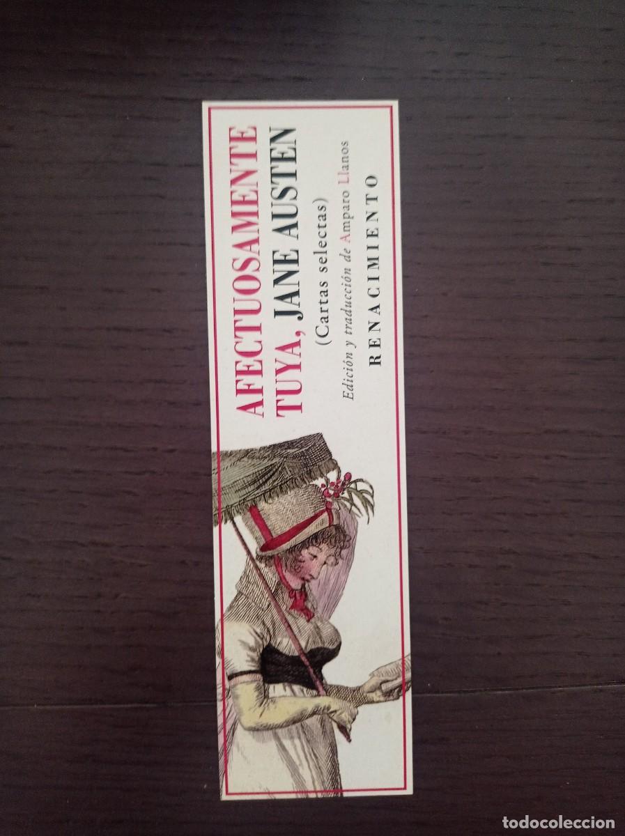 Coleccionismo Marcap&aacute;ginas: MARCAP&Aacute;GINAS. RENACIMIENTO. AFECTUOSAMENTE TUYA, JANE AUSTEN