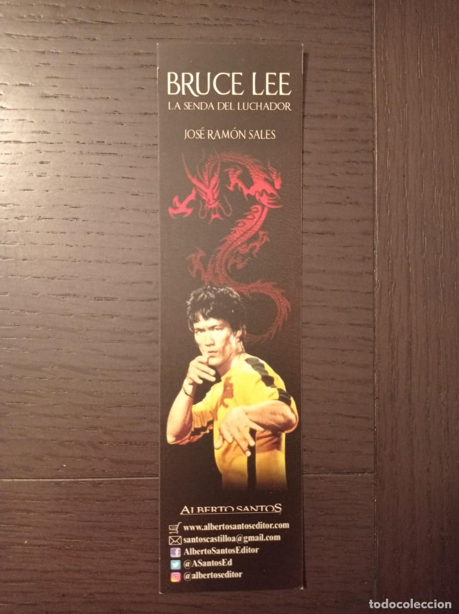 Coleccionismo Marcap&aacute;ginas: MARCAP&Aacute;GINAS. ALBERTO SANTOS EDITOR. JOS&Eacute; RAM&Oacute;N SALES. BRUCE LEE. LA SENDA DEL LUCHADOR