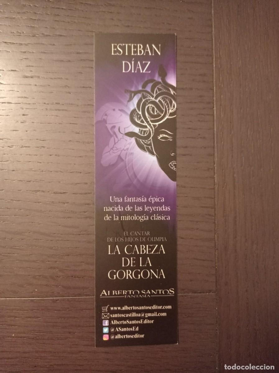 Coleccionismo Marcap&aacute;ginas: MARCAP&Aacute;GINAS. ALBERTO SANTOS EDITOR. ESTEBAN D&Iacute;AZ. LA CABEZA DE LA G&Oacute;RGONA