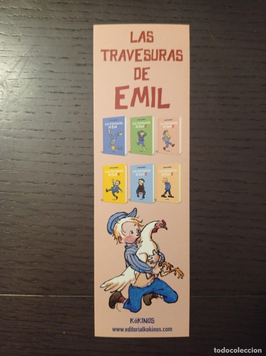 Coleccionismo Marcap&aacute;ginas: MARCAP&Aacute;GINAS. KOKINOS. ASTRID LINDGREN. LAS TRAVESURAS DE EMIL