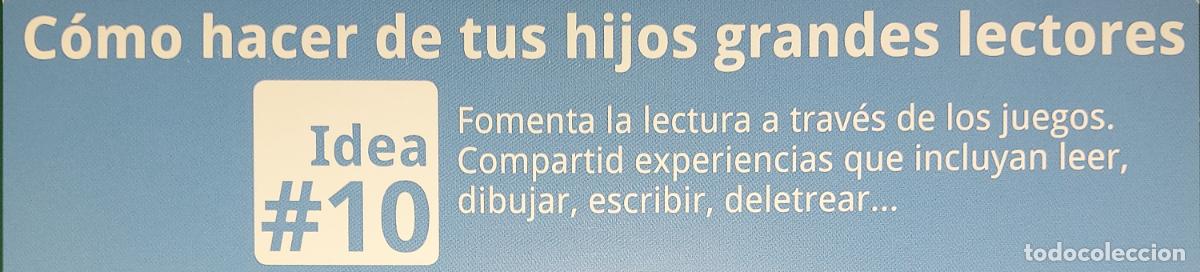 Coleccionismo Marcap&aacute;ginas: MARCAPAGINAS - BOOLINO - COM FER DELS TEUS FILLS GRANS LECTORS- IDEA # 9