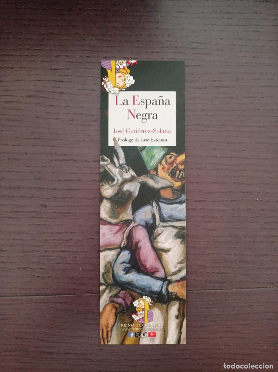 Coleccionismo Marcap&aacute;ginas: MARCAP&Aacute;GINAS. REINO DE CORDELIA. JOS&Eacute; GUTI&Eacute;RREZ-SOLANA. LA ESPA&Ntilde;A NEGRA