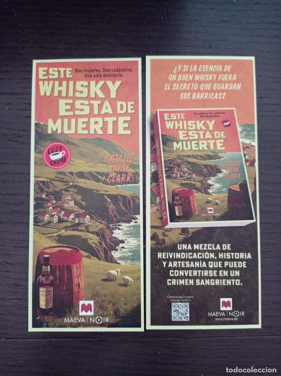 Coleccionismo Marcap&aacute;ginas: MARCAP&Aacute;GINAS. MAEVA. NATALIE JAYNE CLARK. ESTE WHISKY EST&Aacute; DE MUERTE