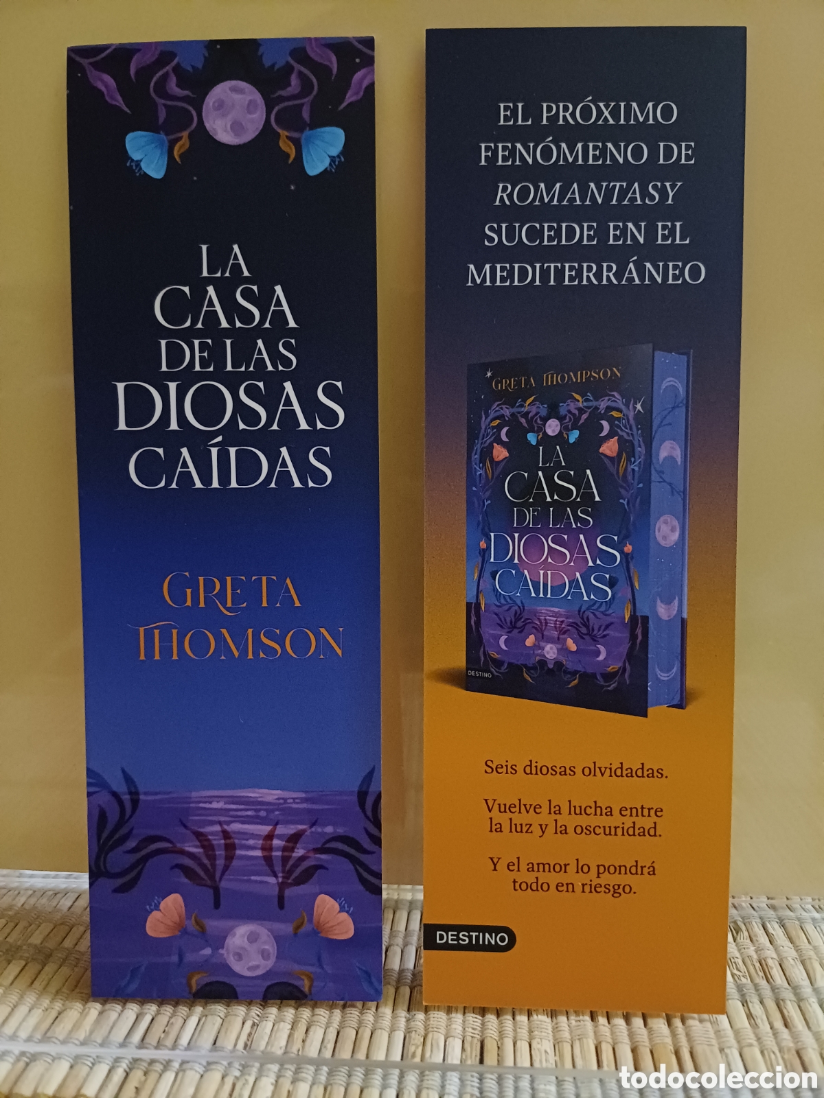 Coleccionismo Marcap&aacute;ginas: Marcap&aacute;ginas La casa de las diosas caidas