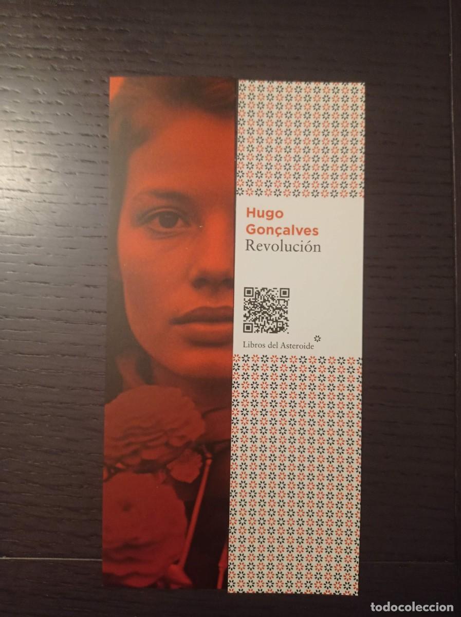 Coleccionismo Marcap&aacute;ginas: MARCAP&Aacute;GINAS. LIBROS DEL ASTEROIDE. HUGO GON&Ccedil;ALVES. REVOLUCI&Oacute;N