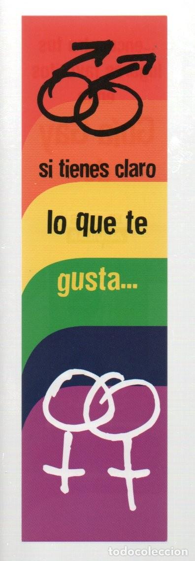 Coleccionismo Marcap&aacute;ginas: MARCAPAGINAS, SI TIENES CLARO LO QUE TE GUSTA... GUIA GAY DE EL PAIS - AGUILAR.