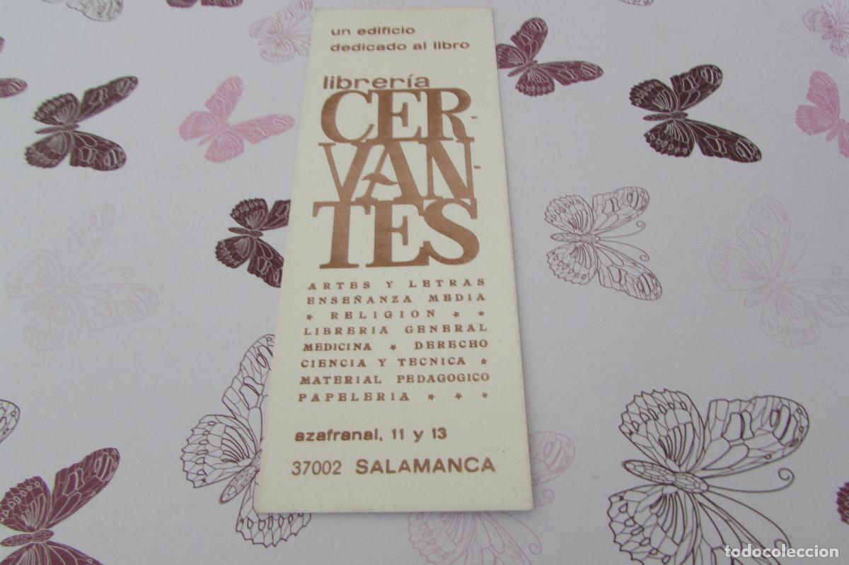 Coleccionismo Marcap&aacute;ginas: MARCAP&Aacute;GINAS LIBRERIA CERVANTES SALAMANCA AZAFRANAL