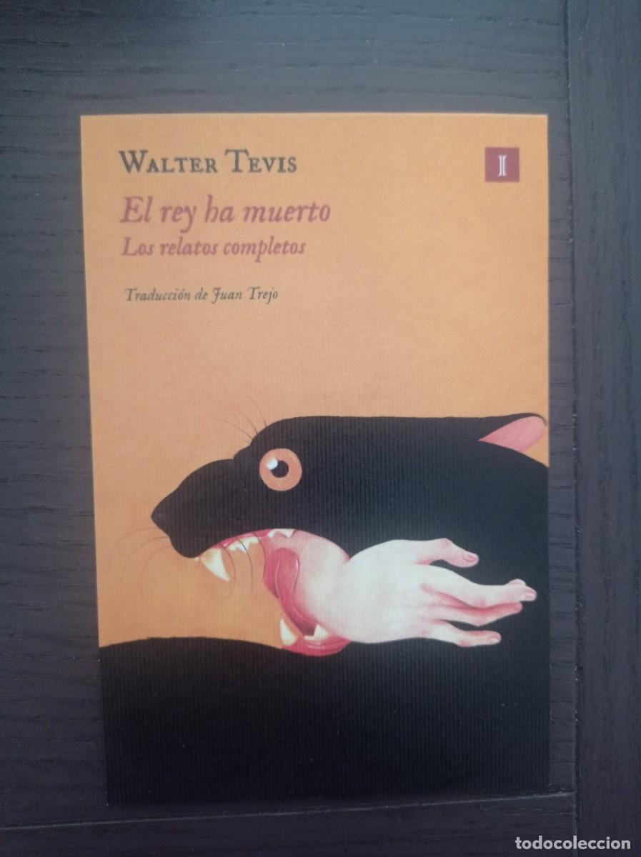 Coleccionismo Marcap&aacute;ginas: MARCAP&Aacute;GINAS. IMPEDIMENTA. WALTER TEVIS. EL REY HA MUERTO