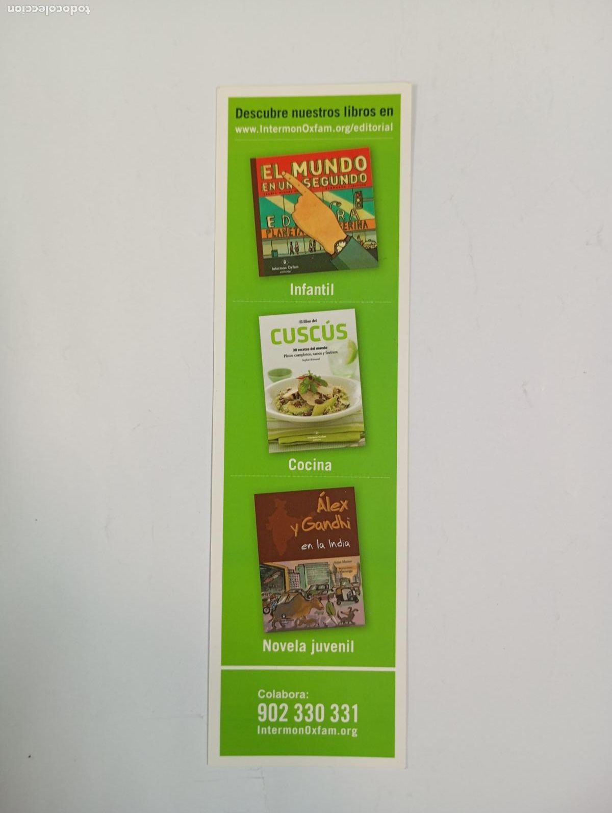 Collectables Bookmark: MARCAP&Aacute;GINAS. TDKP29L