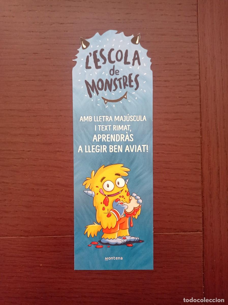 Coleccionismo Marcap&aacute;ginas: MARCAP&Aacute;GINAS. TROQUELADO. MONTENA. L'ESCOLA DE MONSTRES