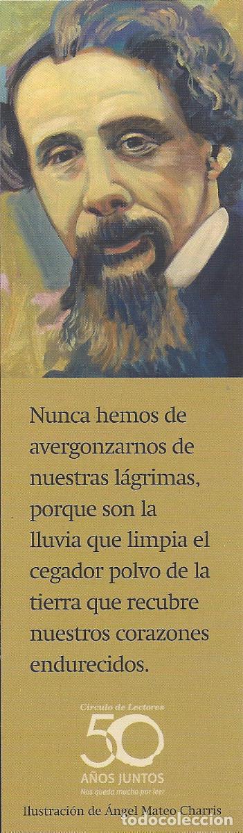 Coleccionismo Marcap&aacute;ginas: Juego ocho marcap&aacute;ginas Charles Dickens
