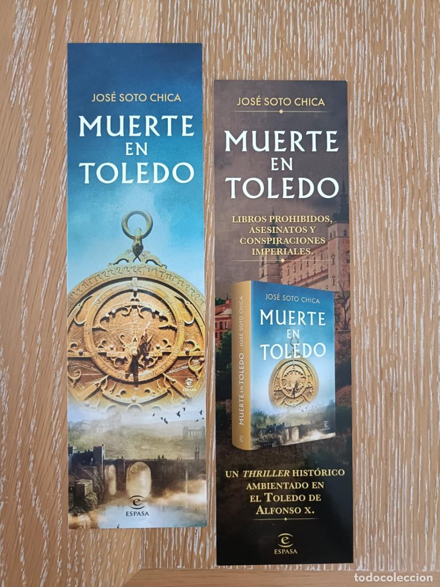 Coleccionismo Marcap&aacute;ginas: MARCAP&Aacute;GINAS - ESPASA - MUERTE EN TOLEDO - JOS&Eacute; SOTO CHICA