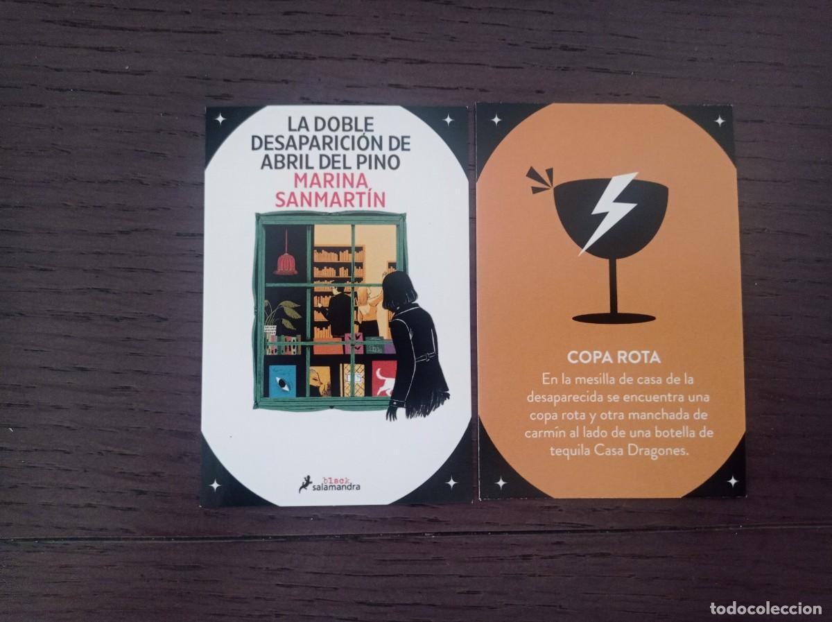 Coleccionismo Marcap&aacute;ginas: MARCAP&Aacute;GINAS. TAMA&Ntilde;O MINI. SALAMANDRA. MARINA SANMART&Iacute;N. LA DOBLE DESAPARICI&Oacute;N DE ABRIL DEL PINO