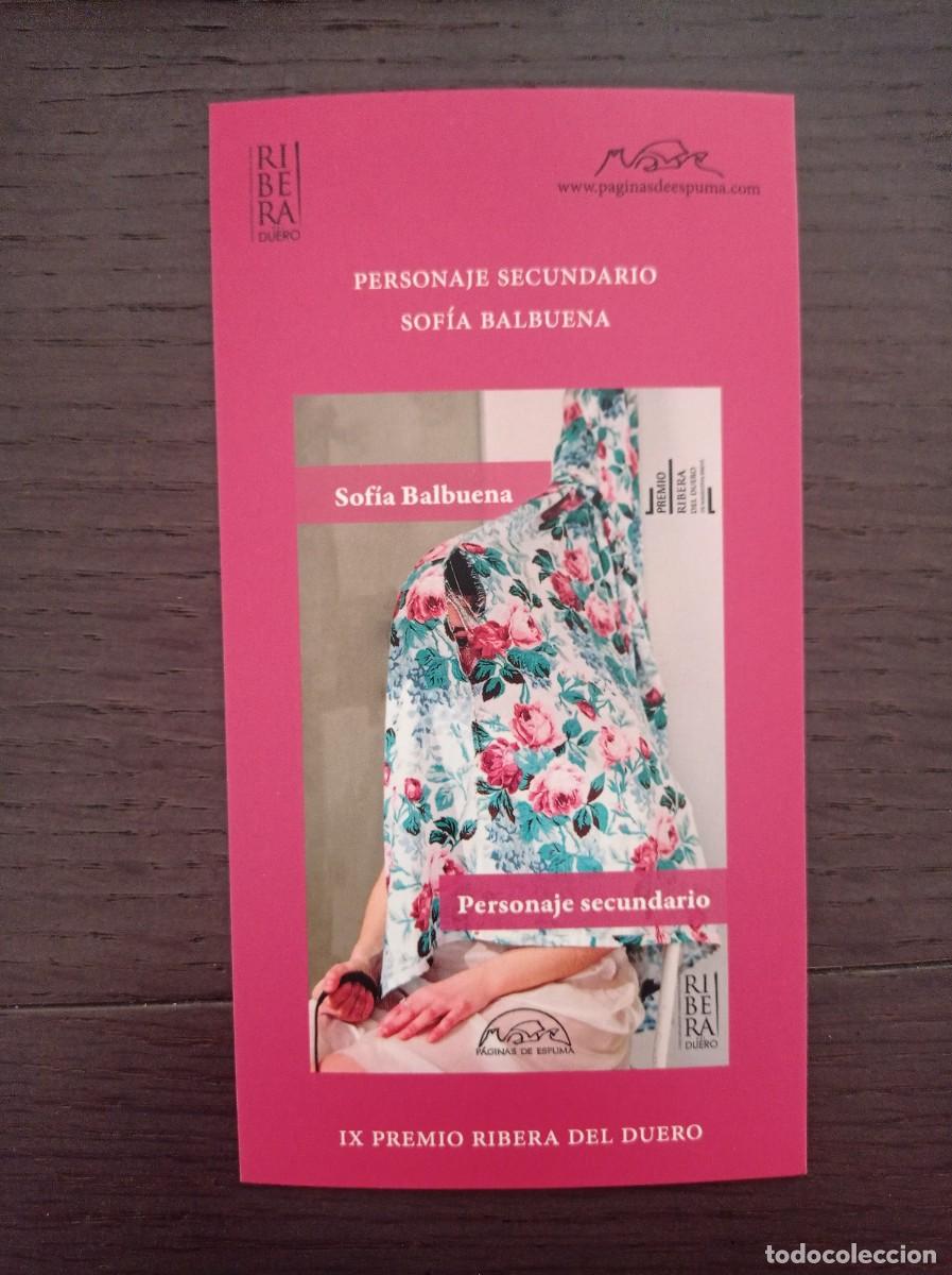 Coleccionismo Marcap&aacute;ginas: MARCAP&Aacute;GINAS. P&Aacute;GINAS DE ESPUMA. SOF&Iacute;A BALBUENA. PERSONAJE SECUNDARIO (MODELO 2)