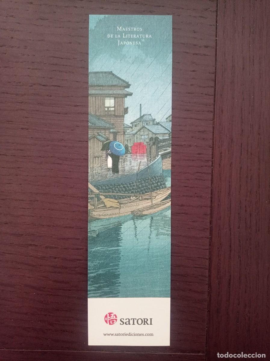 Coleccionismo Marcap&aacute;ginas: MARCAPAGINAS. SATORI. MAESTROS DE LA LITERATURA JAPONESA