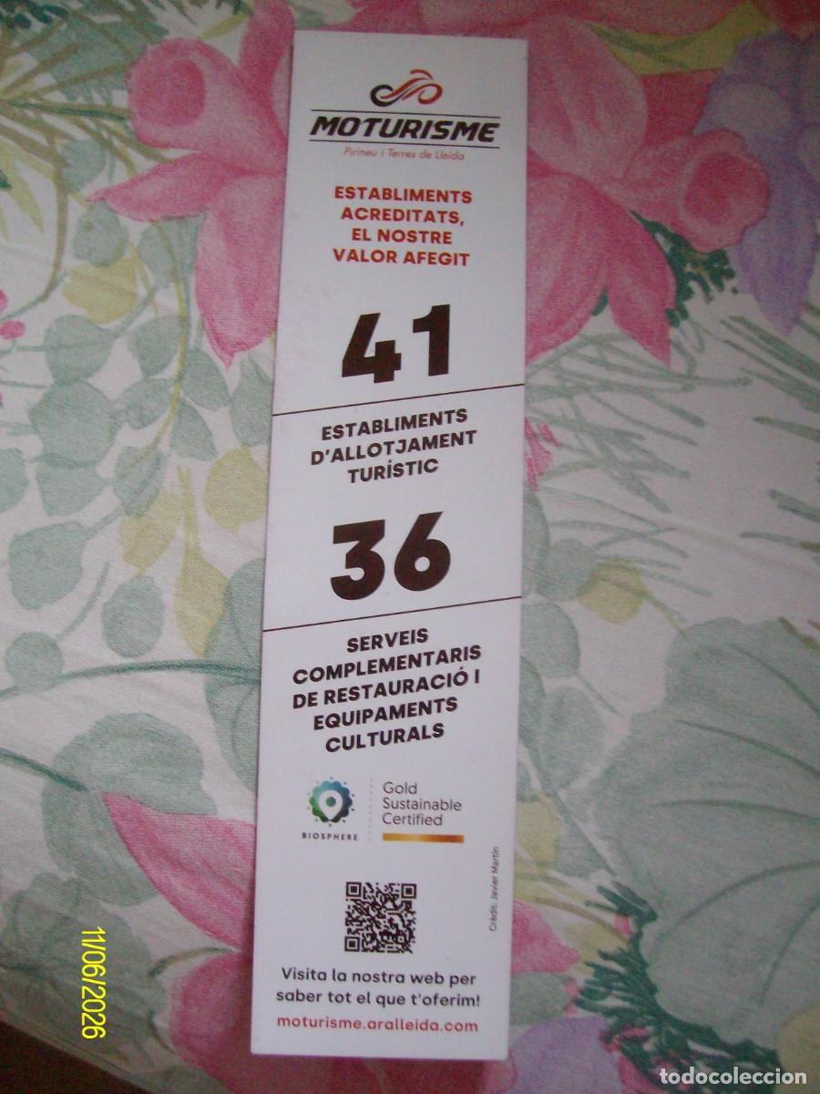 Coleccionismo marcap&aacute;ginas: MARCAPAGINAS MOTURISME LERIDA LLEIDA - Foto 2