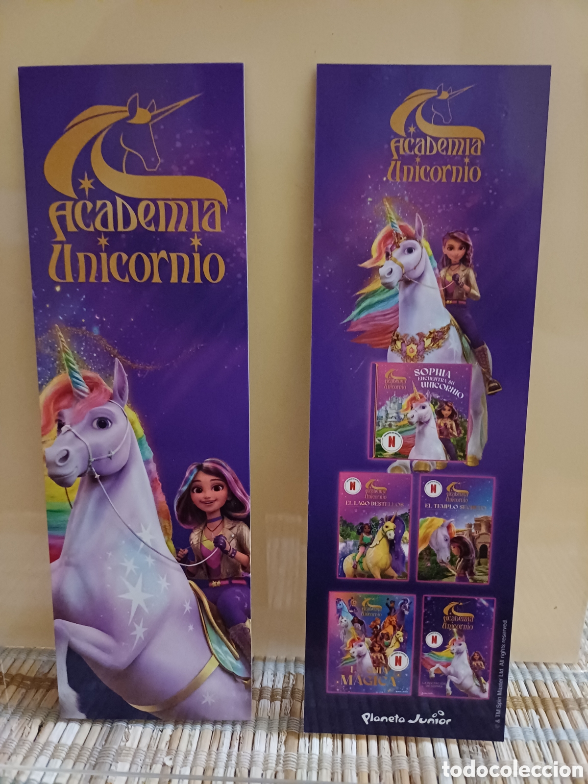 Coleccionismo Marcap&aacute;ginas: Marcap&aacute;ginas Academia Unicornio